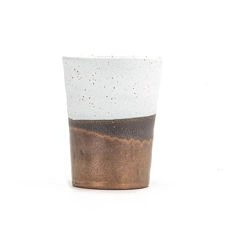 Mug Grès Glaçure Rouille de Fer Japonaise 250ml, Fabrication Artisanale – | Studio Nichijo Paris