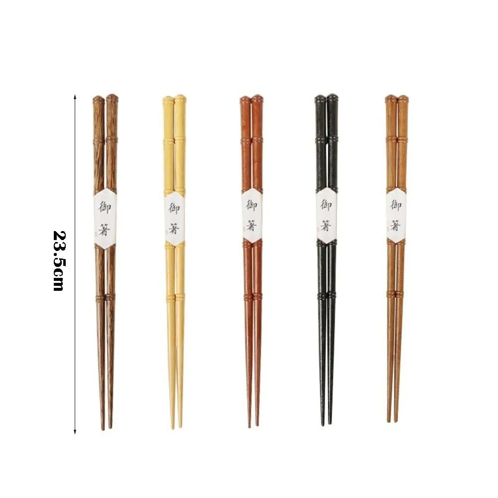Baguettes Bois Rétro Pointues Fait Main Sushi 23,5cm — Fabrication Artisanale – | Studio Nichijo Paris