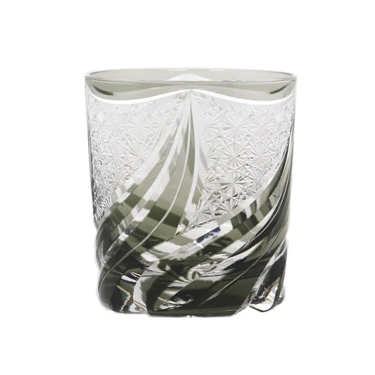 Verre Edo Kiriko Cristal Japonais — Fabrication Artisanale – | Studio Nichijo Paris