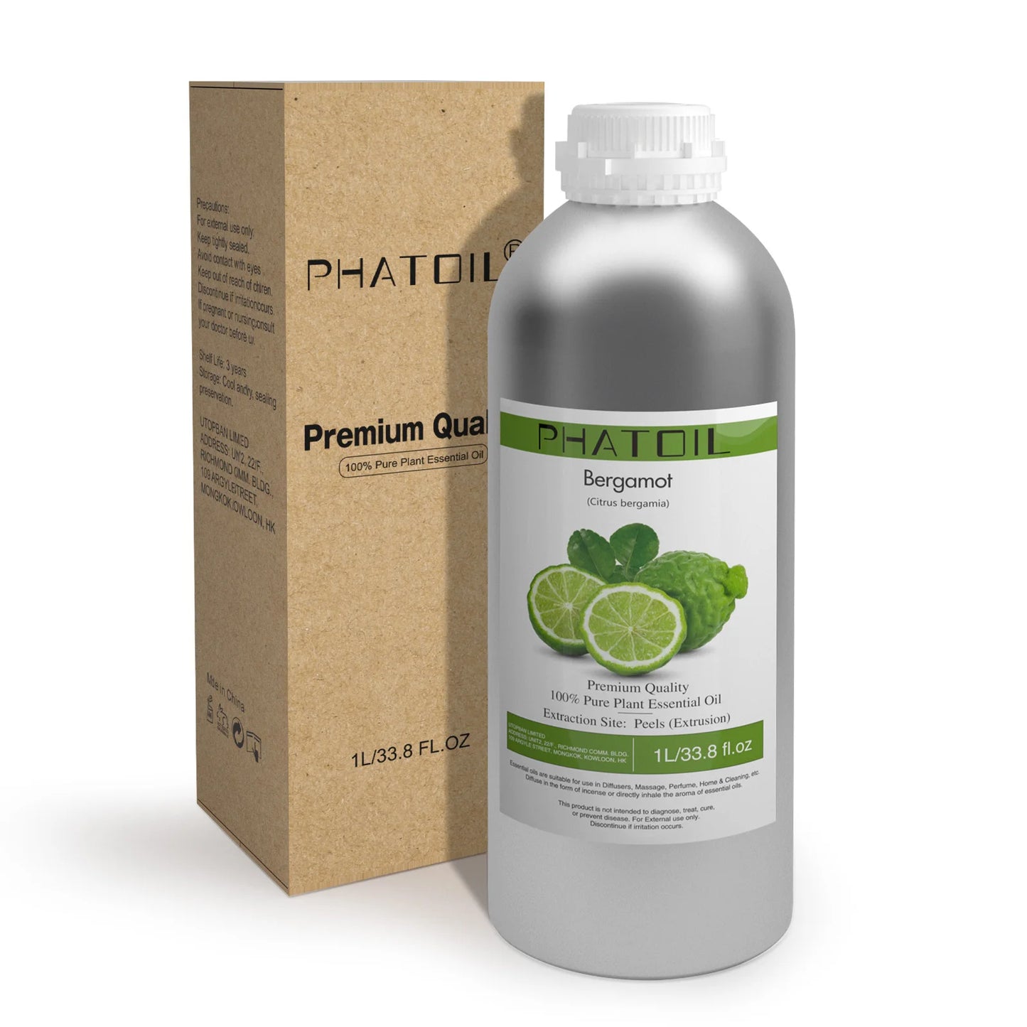 Huiles Essentielles 1000ml - Kaori – Bergamot | Studio Nichijo Paris