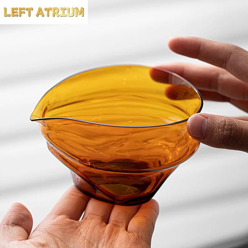 Pichet à Thé Verre Japonais Résistant Chaleur Cha Hai 200 ml — Fabrication Artisanale – | Studio Nichijo Paris