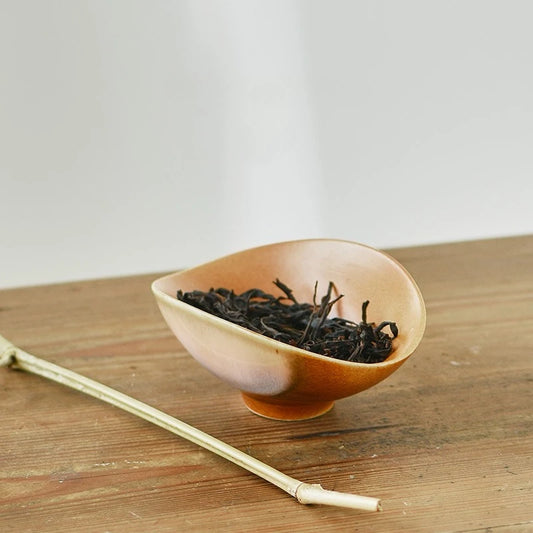 Cuillère à Thé Poterie Forme Lune Gong Fu Cha Japonaise, Fabrication Artisanale – | Studio Nichijo Paris