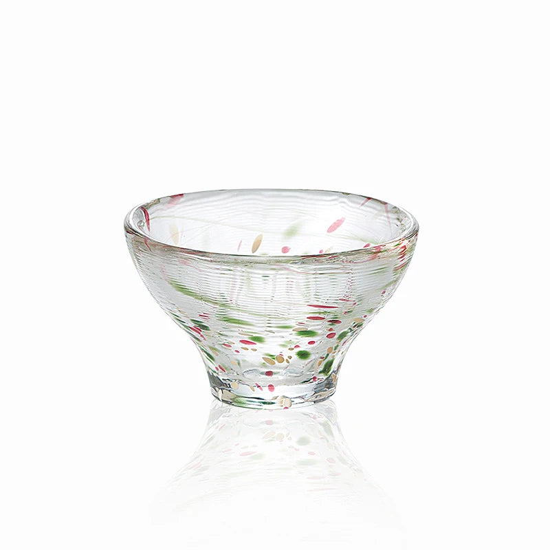 Tasse Thé Verre Cristal 55ml Cérémonie Kung Fu — Fabrication Artisanale – Kaze 55ml | Studio Nichijo Paris