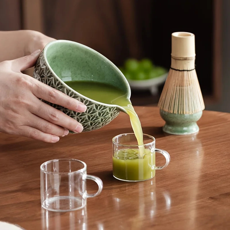 Coffret Cérémonie du Thé Matcha en Céramique – Fabrication Artisanale – | Studio Nichijo Paris