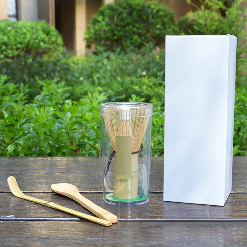 Bol Matcha en Céramique & Fouet Bambou – Fabrication Artisanale – | Studio Nichijo Paris