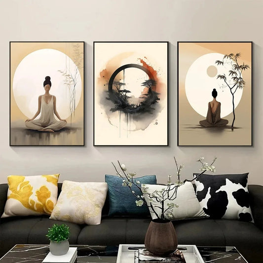 Poster Zen & Nature – Art Mural Japonais Studio Nichijo Paris