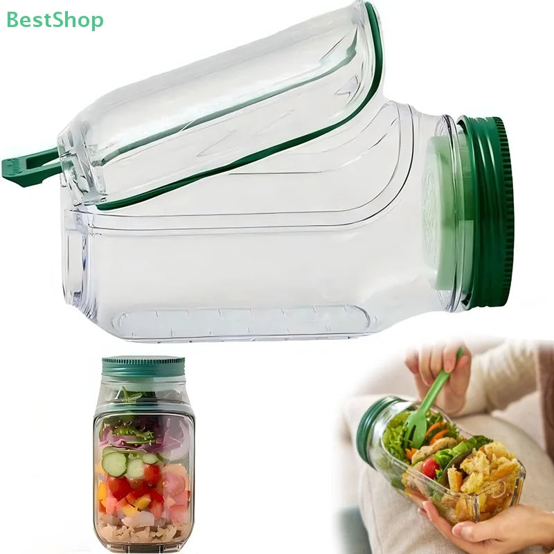 Pot Stockage Salade Verre Hermétique Portable – | Studio Nichijo Paris