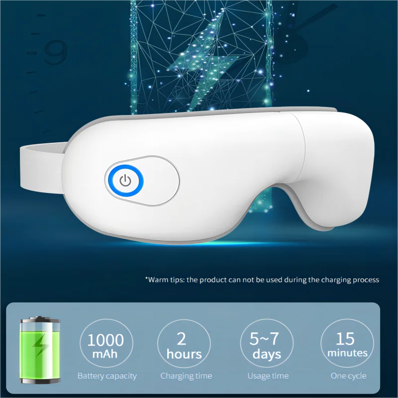 Masque Masseur Oculaire Sans Fil Chaleur Nemuri – | Studio Nichijo Paris