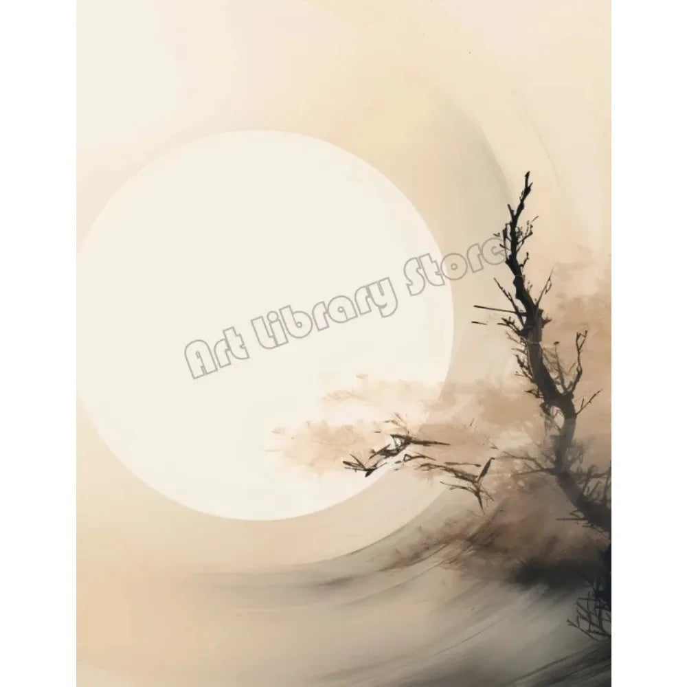 Poster Zen & Nature – Art Mural Japonais – Sumi | Studio Nichijo Paris