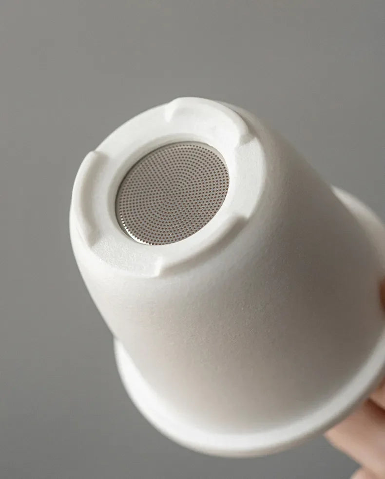 Service à Thé Gaiwan en Porcelaine – Fabrication Artisanale – | Studio Nichijo Paris