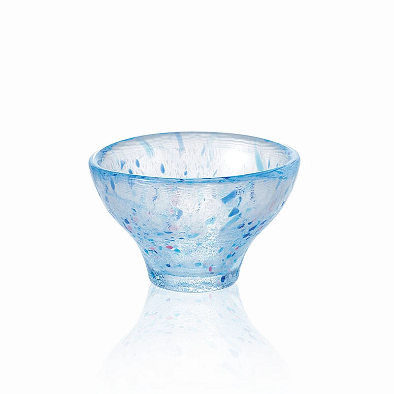 Tasse Thé Verre Cristal 55ml Cérémonie Kung Fu Saké 65 ml — Fabrication Artisanale – Sei | Studio Nichijo Paris