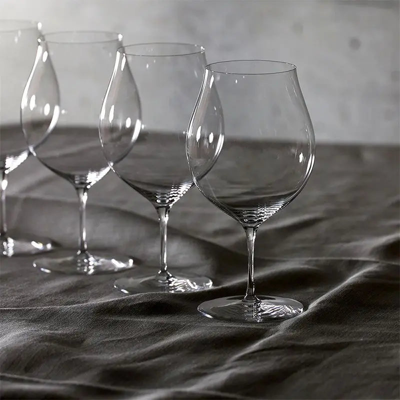 Verre à Vin Cristal Ultra-Fin Kimura Tulip Japonais 430ml, Fabrication Artisanale – | Studio Nichijo Paris