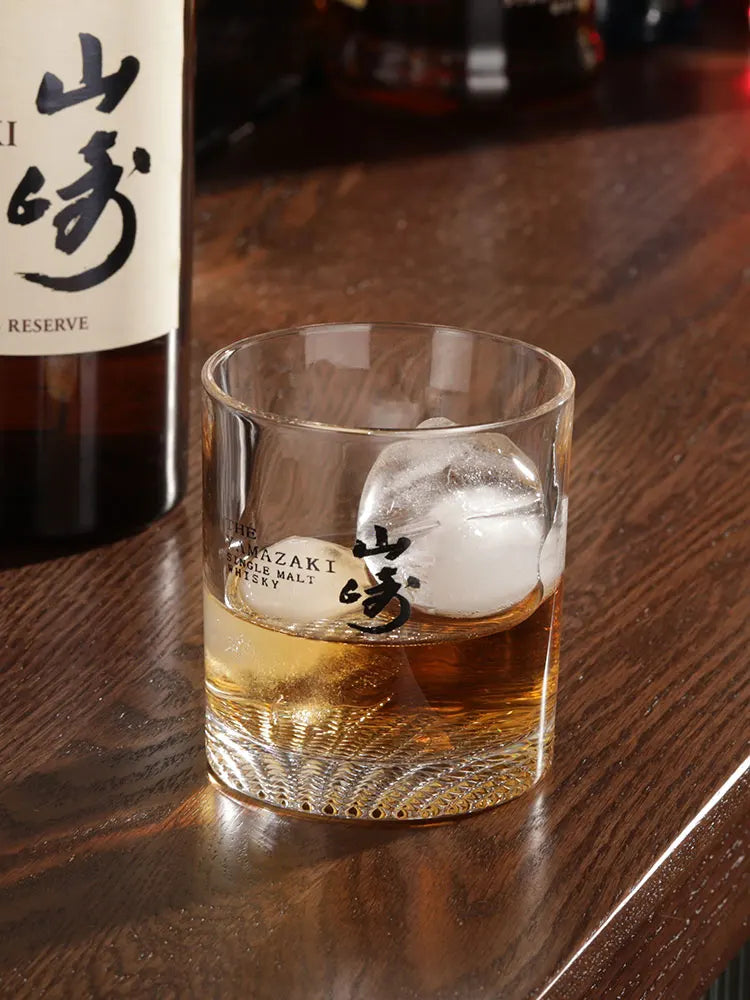 Verre Whisky Cristal Hibiki Pastel Coffret Cadeau — Fabrication Artisanale – | Studio Nichijo Paris