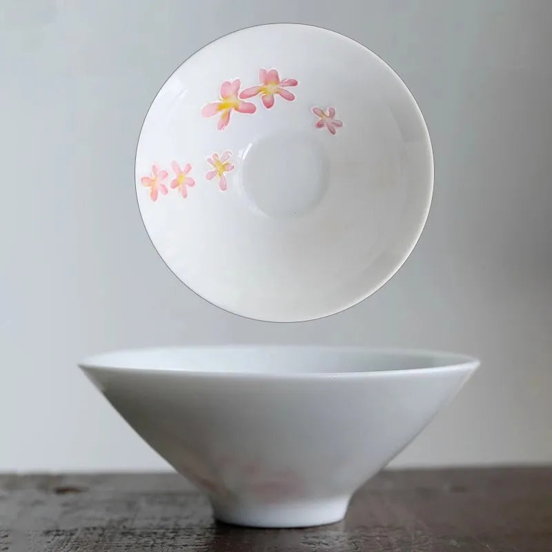 Service Saké Céramique Sakura, Fabrication Artisanale – Wa | Studio Nichijo Paris