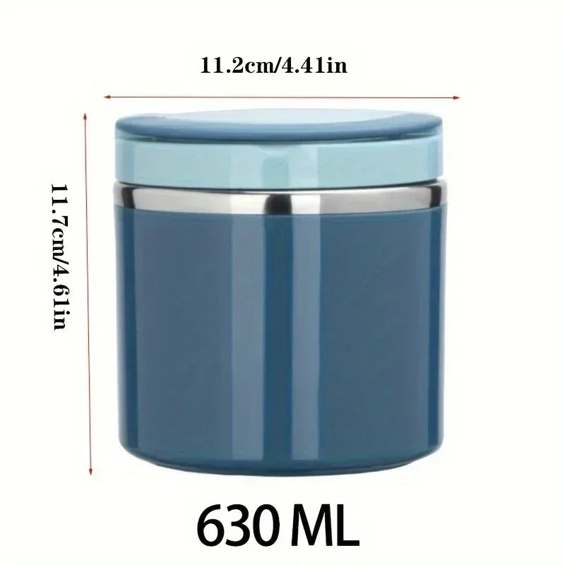 Thermos Inox 630ml-1L Isotherme Soupe Grande Capacité – | Studio Nichijo Paris