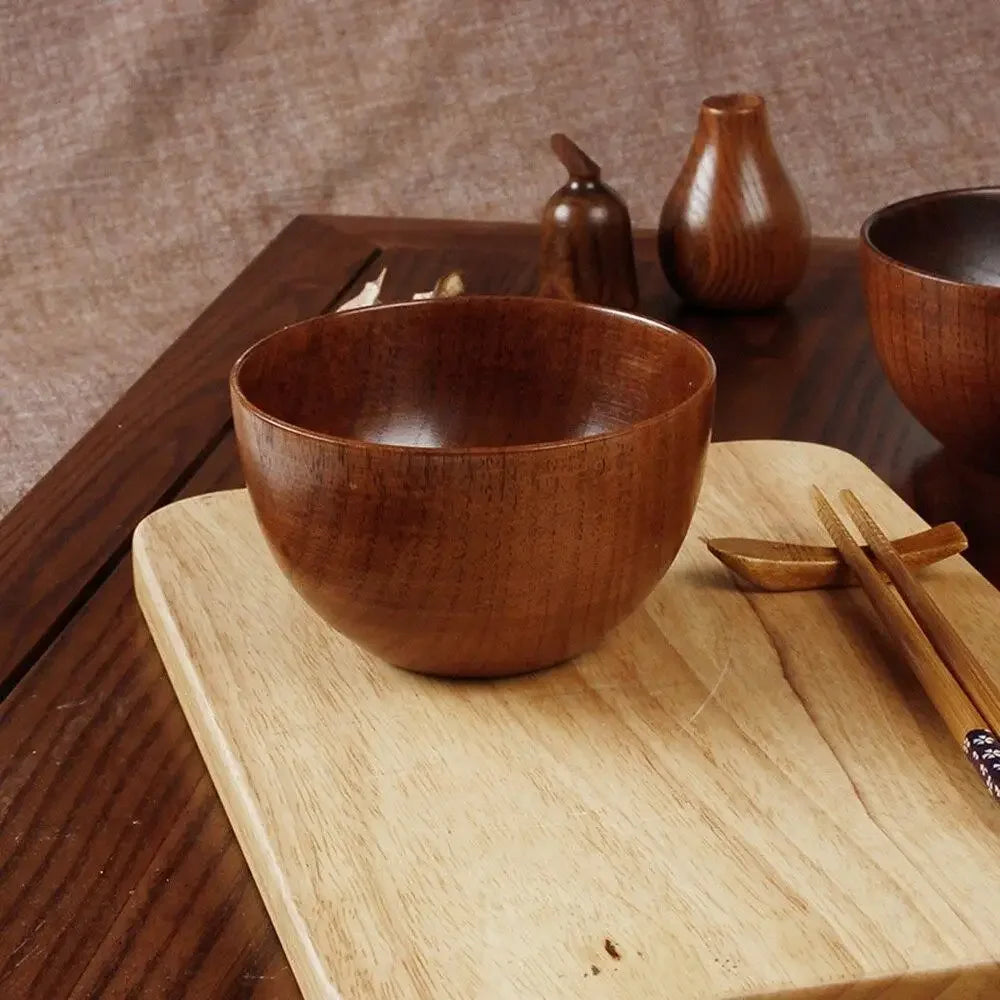 Bol en bois naturel – Ustensile de cuisine artisanal – | Studio Nichijo Paris