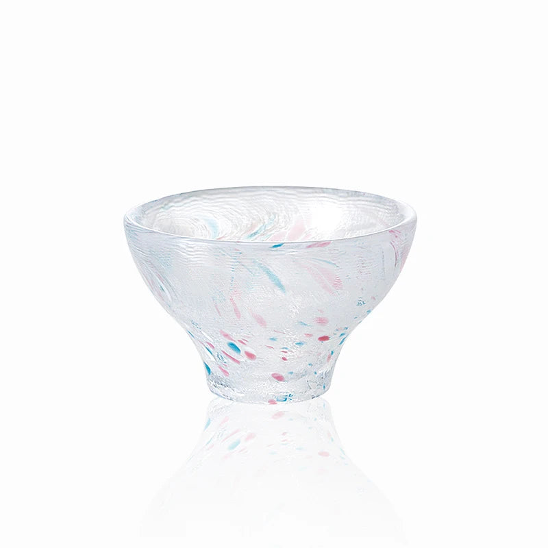 Tasse Thé Verre Cristal 55ml Cérémonie Kung Fu Saké 65 ml — Fabrication Artisanale – Wabi | Studio Nichijo Paris