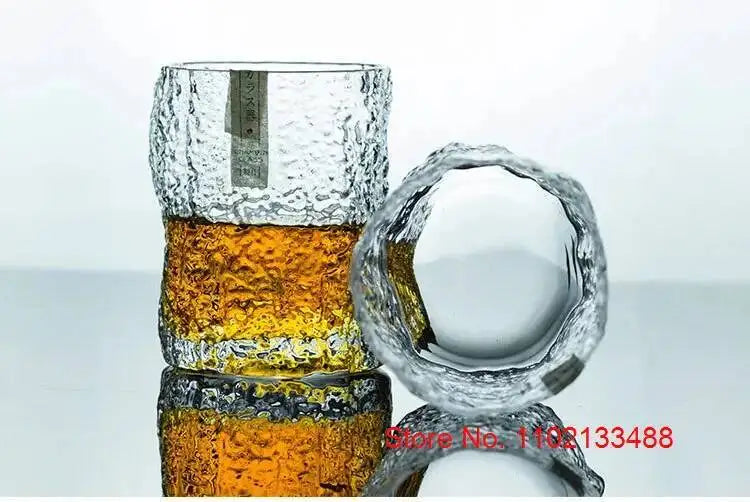 Verre Whisky Edo Japonais Boîte Bois Sans Plomb 260 ml — Fabrication Artisanale – | Studio Nichijo Paris