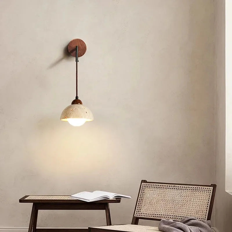 Applique Murale Marbre LED G9 – Style Wabi-Sabi – | Studio Nichijo Paris