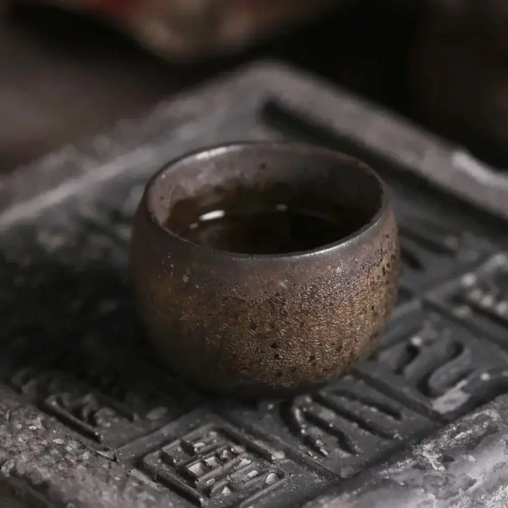 Tasse à Thé 200 ml en Grès Japonais, Matcha — Fabrication Artisanale – | Studio Nichijo Paris