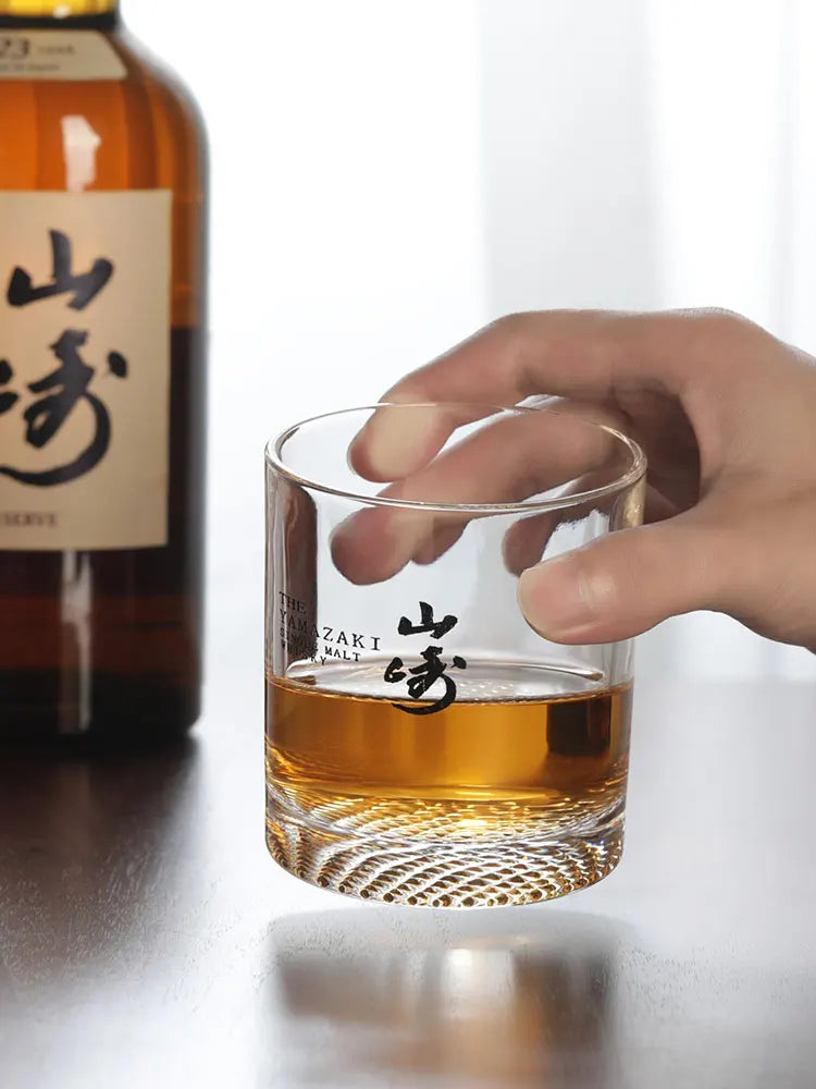 Verre Whisky Cristal Hibiki Pastel Coffret Cadeau — Fabrication Artisanale – | Studio Nichijo Paris