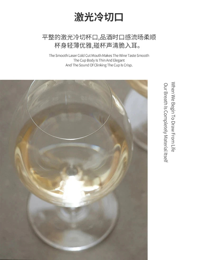 Verre Vin Court CAVA Kimura Ultra-Fin Japonais — Fabrication Artisanale – | Studio Nichijo Paris