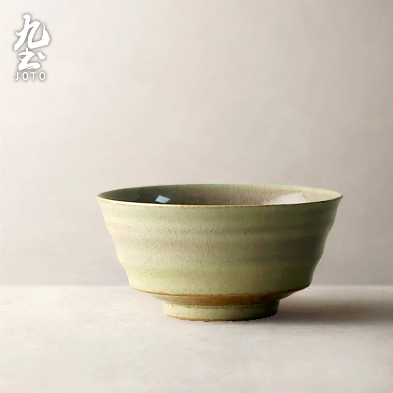 Bol à Dîner Céramique Vintage Japonais, Fabrication Artisanale – Enso 315-1500ml | Studio Nichijo Paris