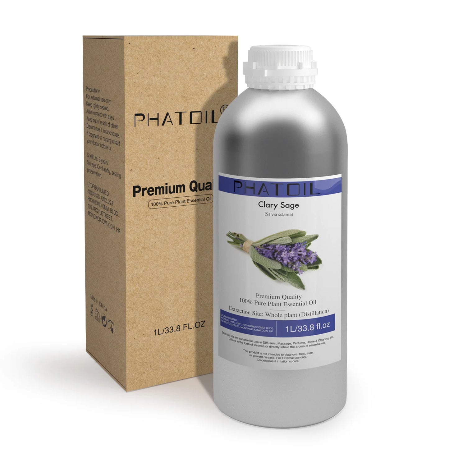 Huiles Essentielles 1000ml - Kaori – Clary Sage | Studio Nichijo Paris