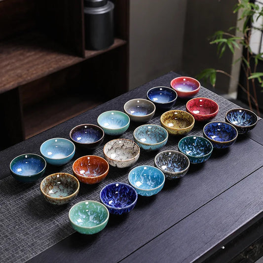 Tasse à Thé Céramique Flambée, Fabrication Artisanale – | Studio Nichijo Paris
