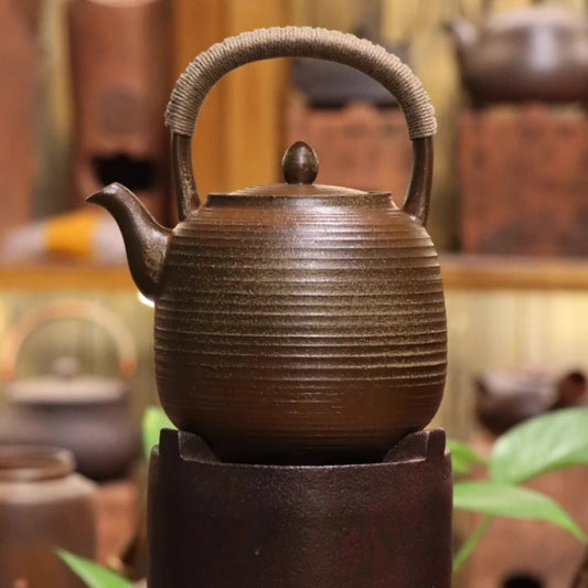 Théière Kyusu Bois Céramique - Wa – | Studio Nichijo Paris