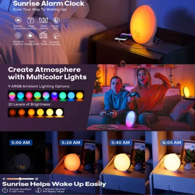 Réveil Sunrise & Aide au Sommeil - Asa – | Studio Nichijo Paris