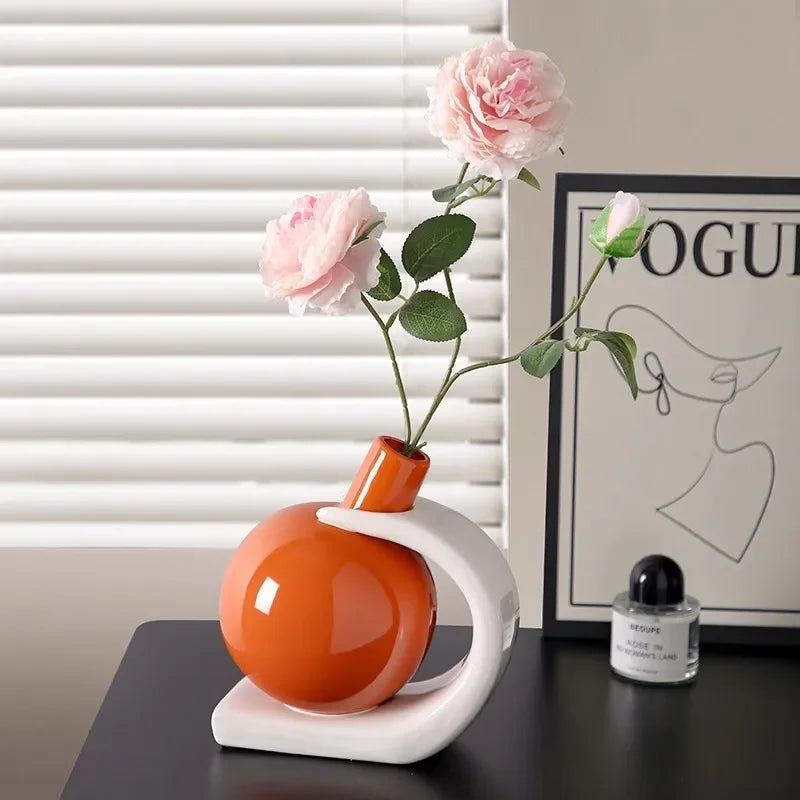Vase Céramique Épuré – | Studio Nichijo Paris