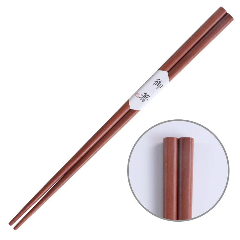Baguettes Sushi Châtaignier Naturel Laqué Fait Main — Fabrication Artisanale – Rose | Studio Nichijo Paris