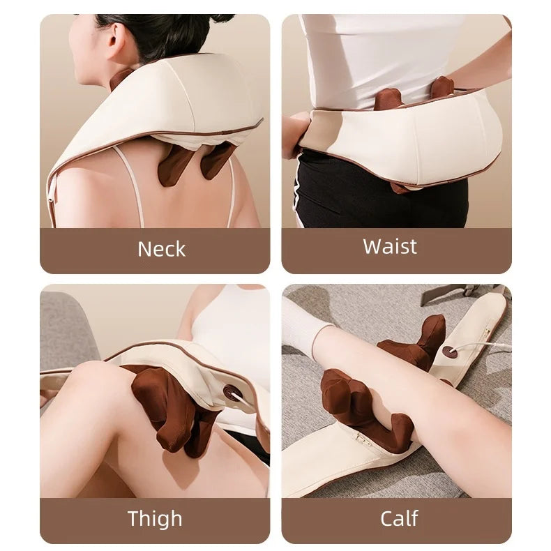 Masseur Shiatsu Cou Épaules - Chauffant Pétrissage – | Studio Nichijo Paris