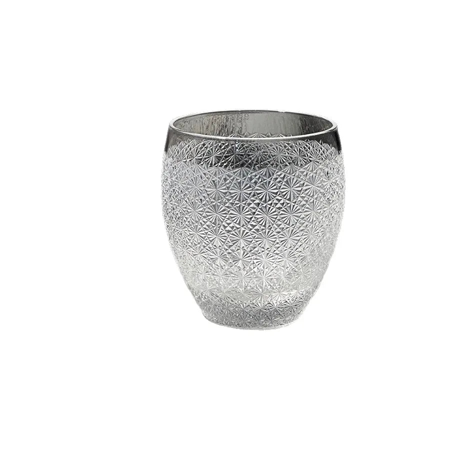 Verre Whisky Cristal Japonais Locke Fait Main Haut de Gamme 300 ml — Fabrication Artisanale – | Studio Nichijo Paris
