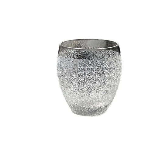 Verre Whisky Cristal Japonais Locke Fait Main Haut de Gamme 300 ml — Fabrication Artisanale – | Studio Nichijo Paris