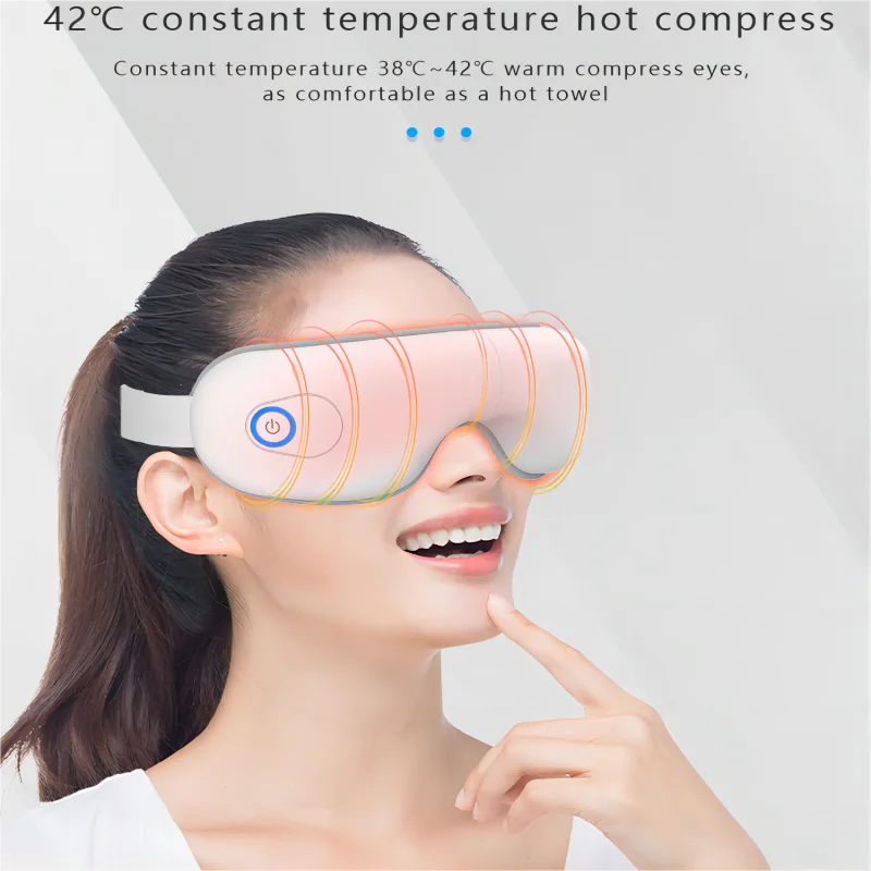 Masque Masseur Oculaire Sans Fil Chaleur Nemuri – | Studio Nichijo Paris