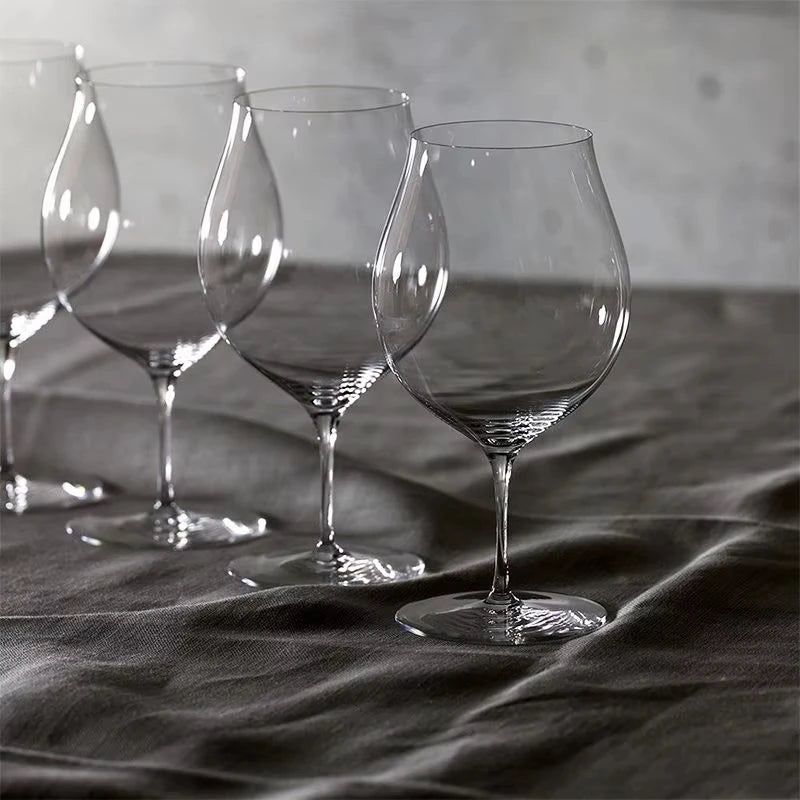 Verre à Vin Cristal Ultra-Fin Kimura Tulip Japonais 430ml, Fabrication Artisanale – | Studio Nichijo Paris