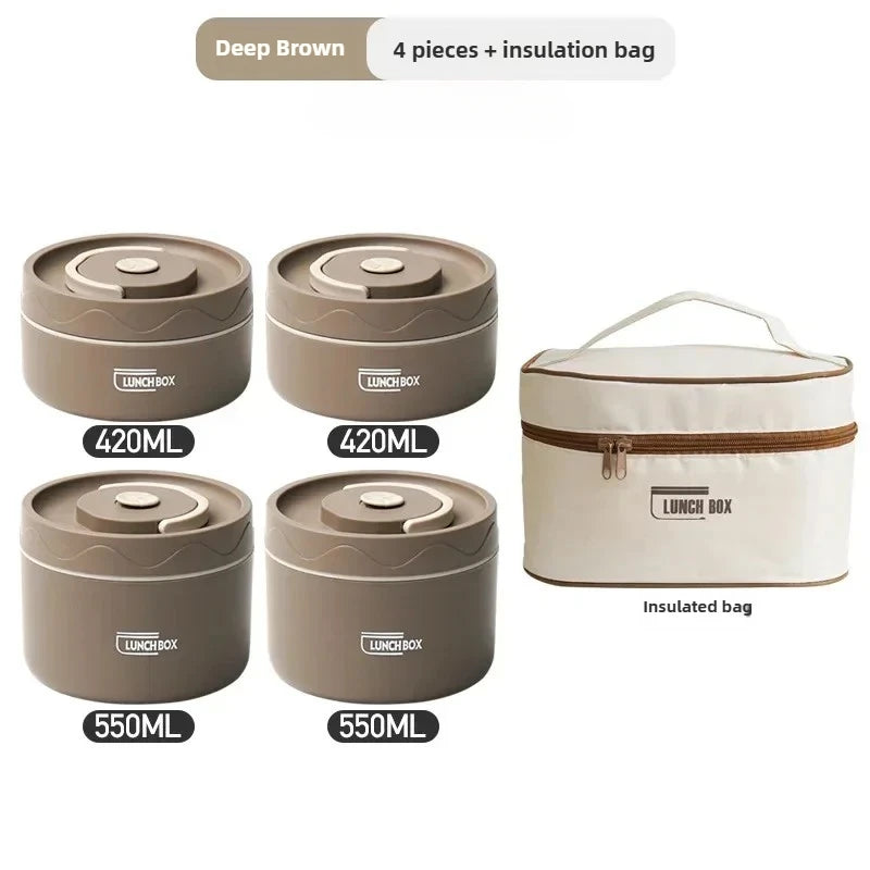 Lunch Box Isotherme Empilable 3 Étages Inox – Kasane | Studio Nichijo Paris