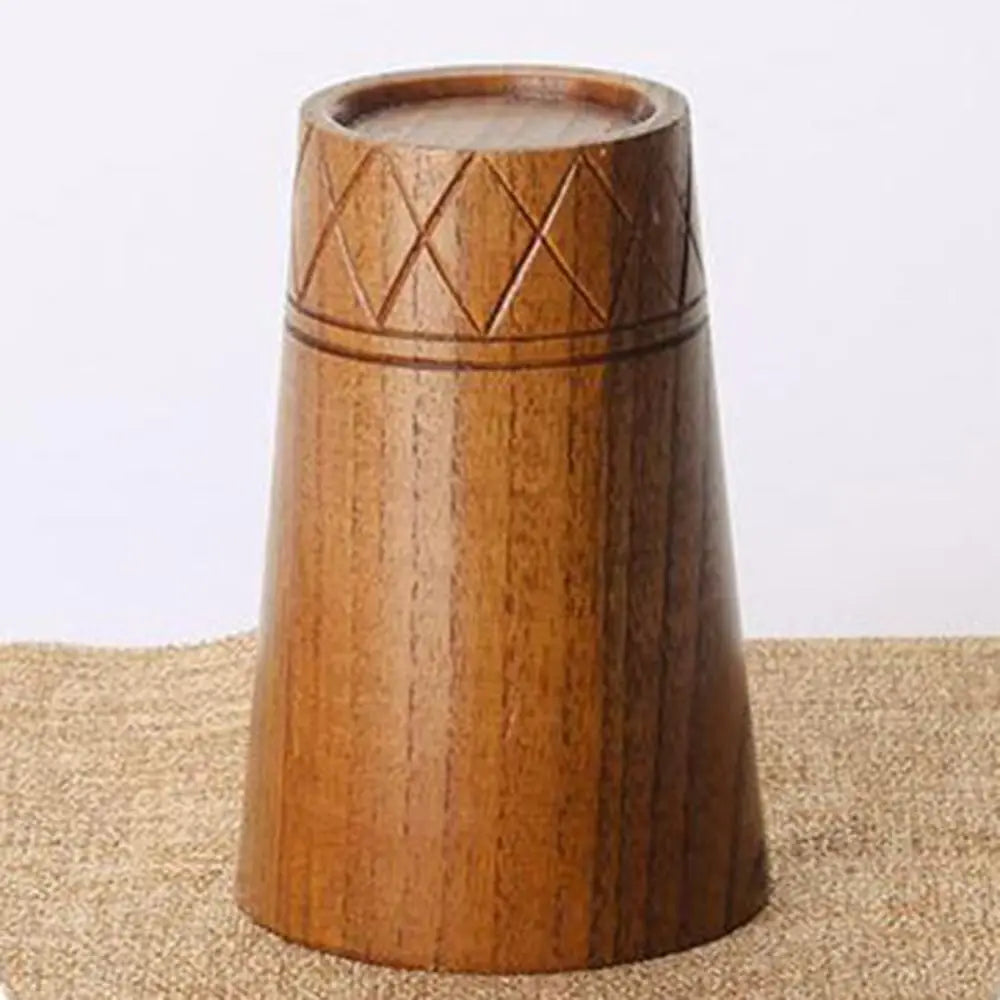 Tasse Bois Anti-Brûlure Fait Main Rétro Thé Café — Fabrication Artisanale – | Studio Nichijo Paris