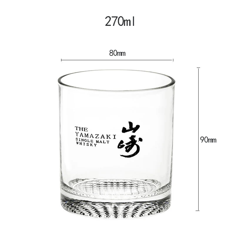 Verre Whisky Cristal Hibiki Pastel Coffret Cadeau — Fabrication Artisanale – | Studio Nichijo Paris