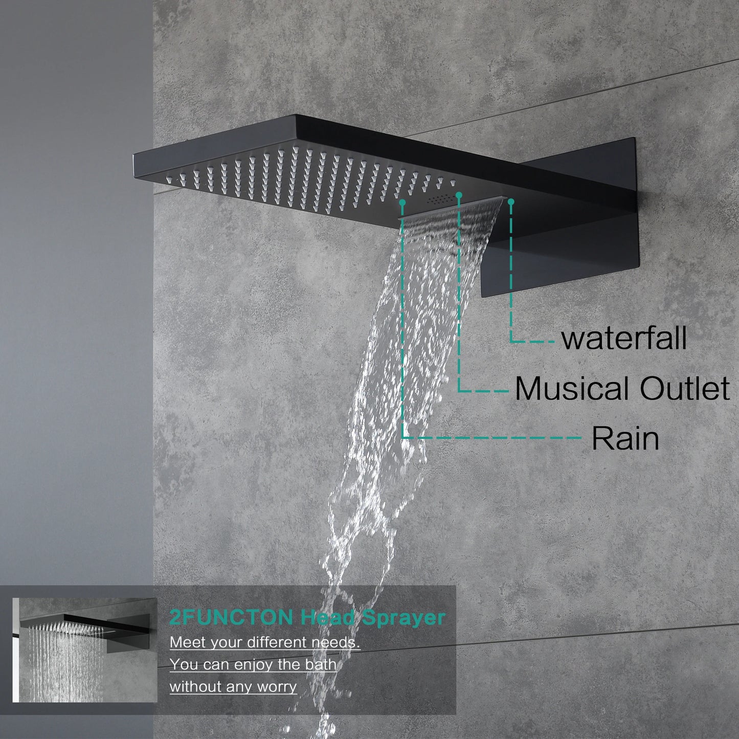 Panneau Douche Tactile Intelligent - Affichage Numérique – | Studio Nichijo Paris