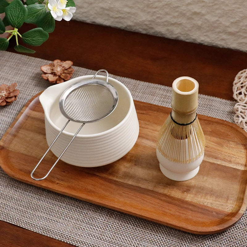 Ensemble Matcha Premium 8 Pièces – Kit Cérémonie – Fabrication Artisanale – | Studio Nichijo Paris