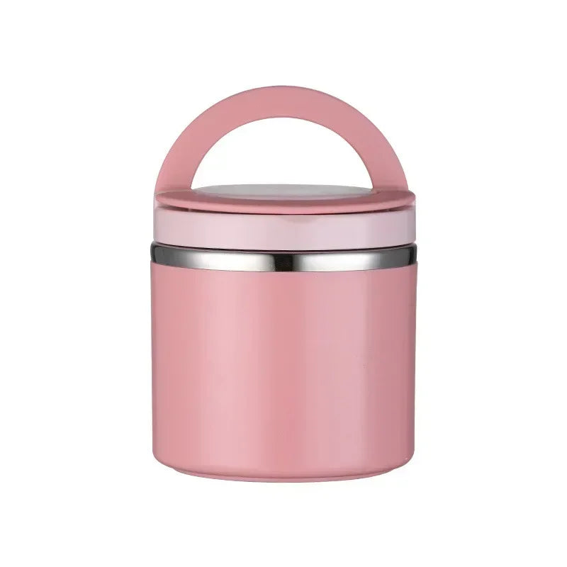 Thermos Inox 630ml-1L Isotherme Soupe Grande Capacité – Rose | Studio Nichijo Paris