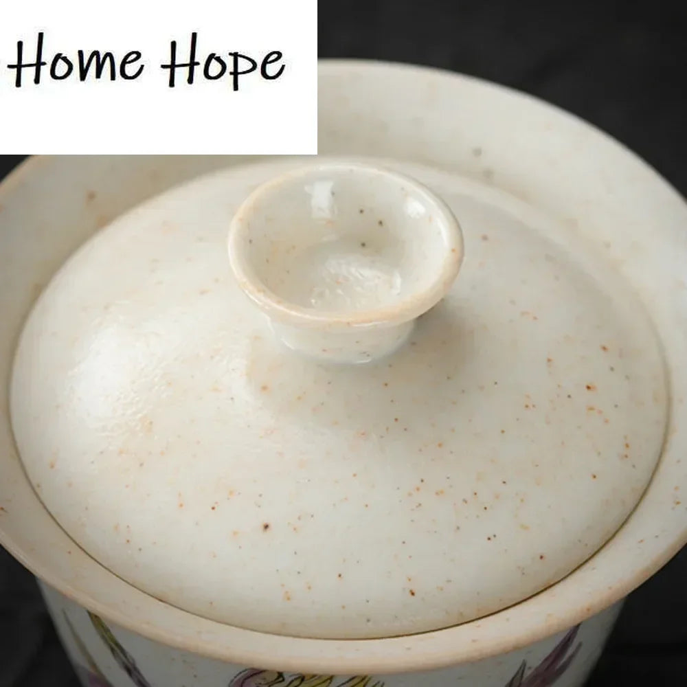 150ml porcelaine japonaise au bois Gaiwan Soda vitrée peint à la main thé Tureen ménage fait à la main thé faisant couverture bol Cha cadeau – | Studio Nichijo Paris