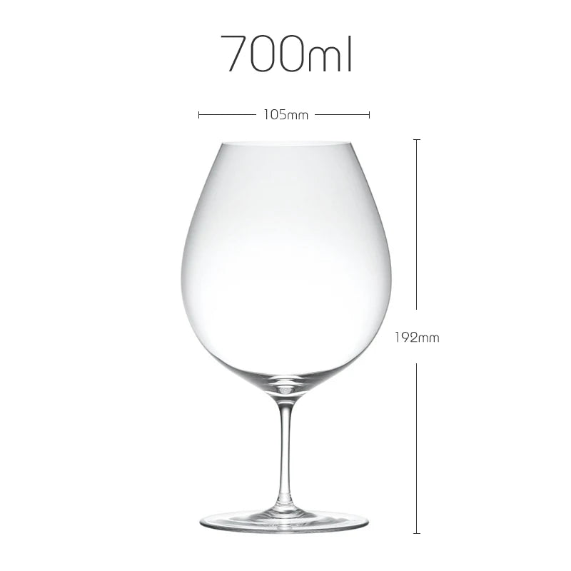 Verre Vin Court CAVA Kimura Ultra-Fin Japonais — Fabrication Artisanale – 1 verre 700 ml | Studio Nichijo Paris