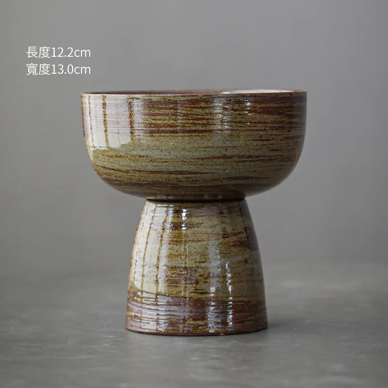 Plateau à Thé & Fruits en Céramique – Fabrication Artisanale – Hana | Studio Nichijo Paris