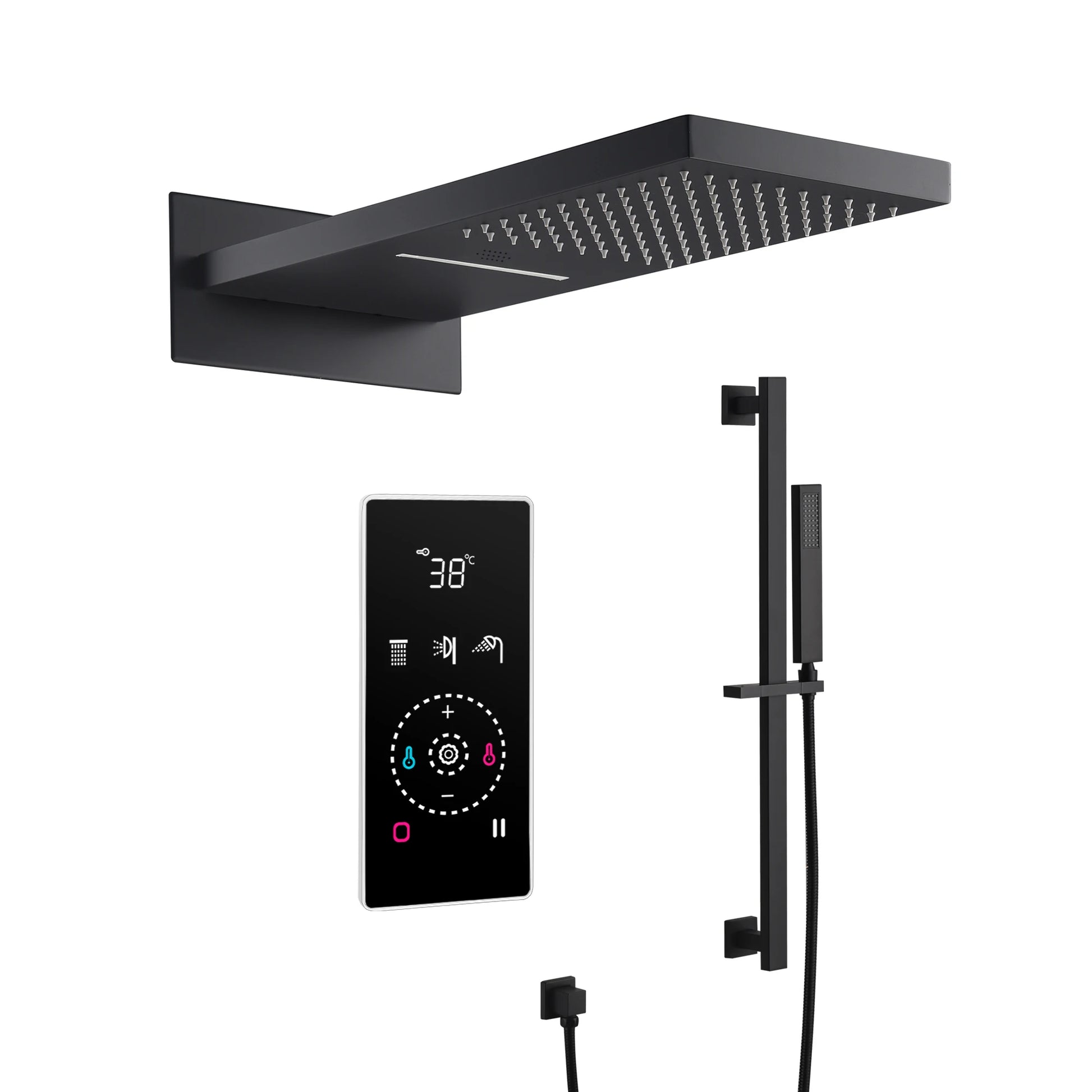 Panneau Douche Tactile Intelligent - Affichage Numérique – | Studio Nichijo Paris