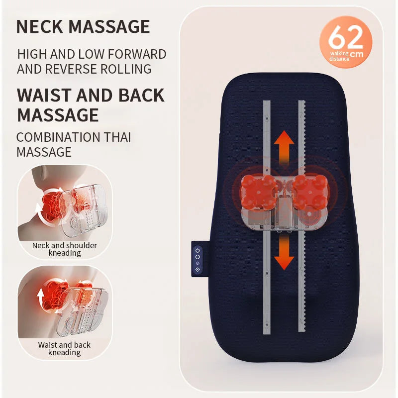 Masseur Shiatsu Dos Chauffant - Coussin Corps Complet – | Studio Nichijo Paris