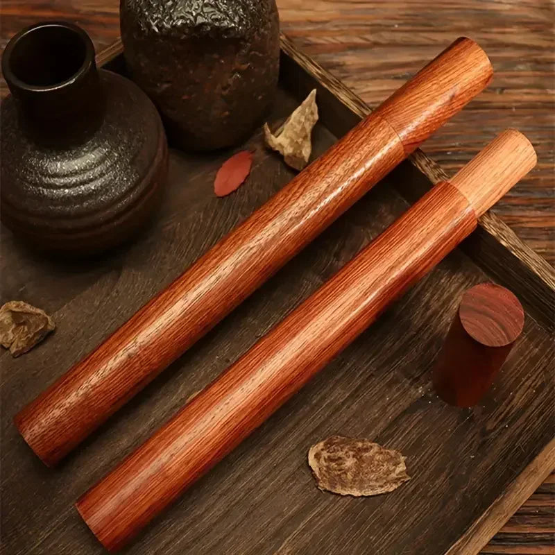 Tube de Rangement d’Encens en Bois Massif – Fabrication Artisanale – | Studio Nichijo Paris